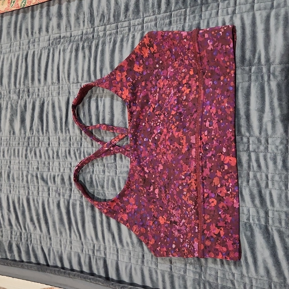 Lululemon long line energy bra, 8